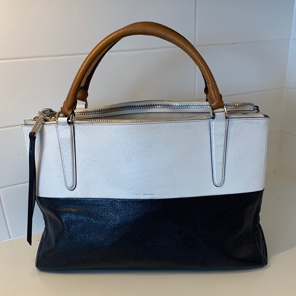 coach purses navy blue